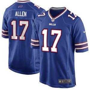 Nike NFL Youth Buffalo Bills Josh Allen Nike Royal Game Jersey Size YM